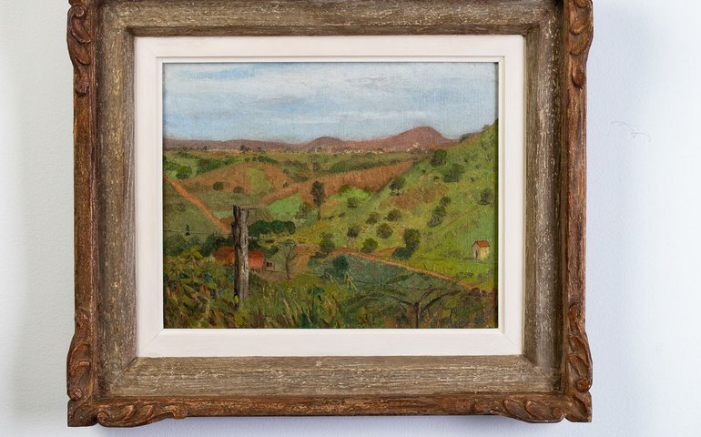 Obras de Rebolo que retratam o bairro do Morumbi estão em mostra em SP