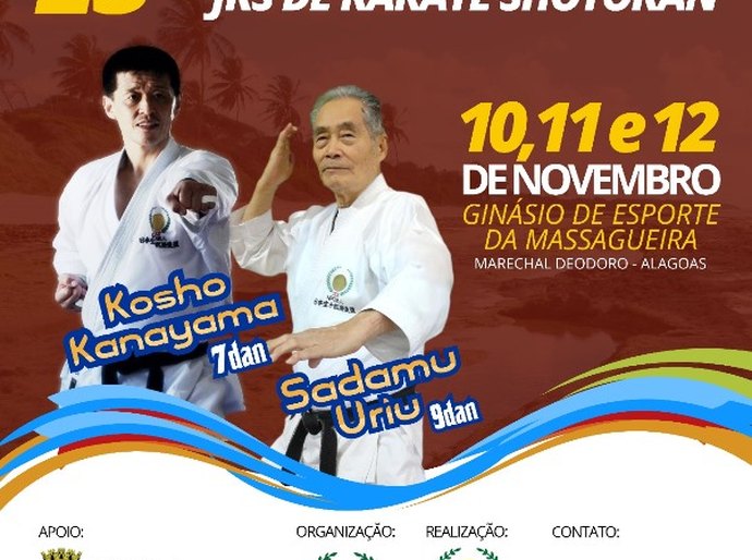 Marechal Deodoro recebe 23º Campeonato Nacional JKS de Karatê