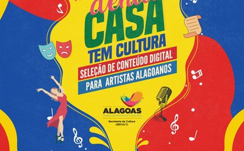 Secult divulga lista de habilitados do edital do Festival Dendi Casa Tem Cultura