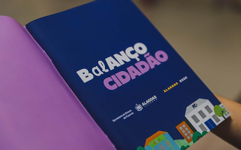 Sefaz-AL lança Balanço Cidadão de Alagoas