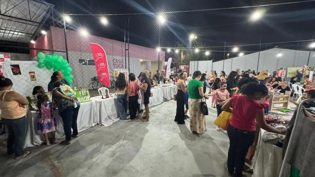 Casa Tuca realiza a 4ª feira do empreendedorismo, no Vergel do Lago