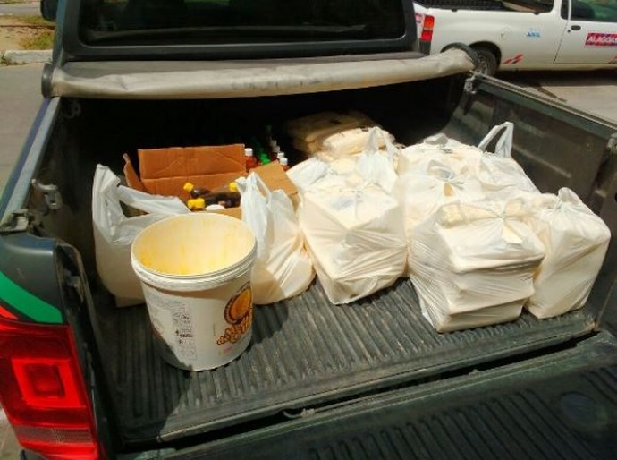 Mais de 200 kg de produtos de origem animal são apreendidos em Maceió