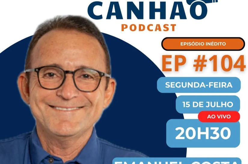 Capitão Emanuel Costa é o convidado do episódio #104 do Canhão Podcast