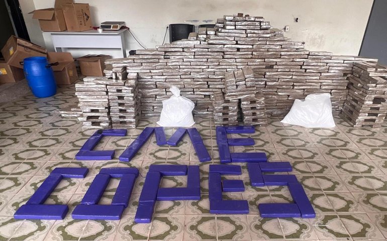 Operação conjunta apreende mais de 650 quilos de drogas em Arapiraca