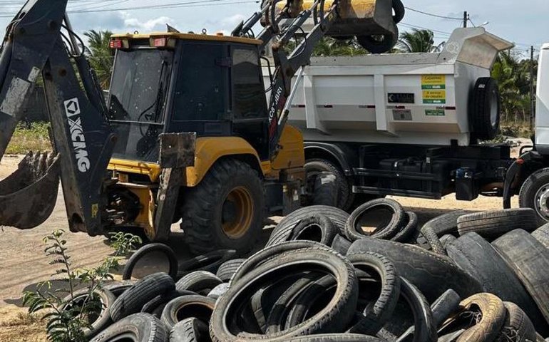 Programa da Secretaria do Meio Ambiente supera expectativas e coleta 297 toneladas de pneus usados