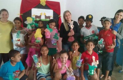 CRAS de Olho D´água Grande comemora Dia do Folclore   