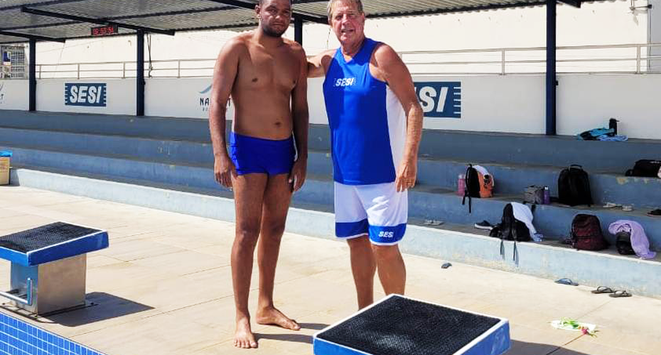 Nadador alagoano disputa seletiva nacional para campeonato de natação paralímpica