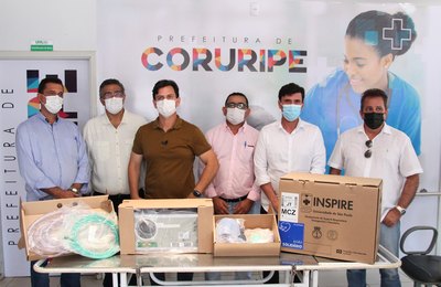 Unidade de Pronto Atendimento de Coruripe recebe dois respiradores doados pela USP