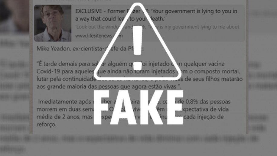 É falso que vacinas reduzam a expectativa de vida como afirma teoria conspiratória