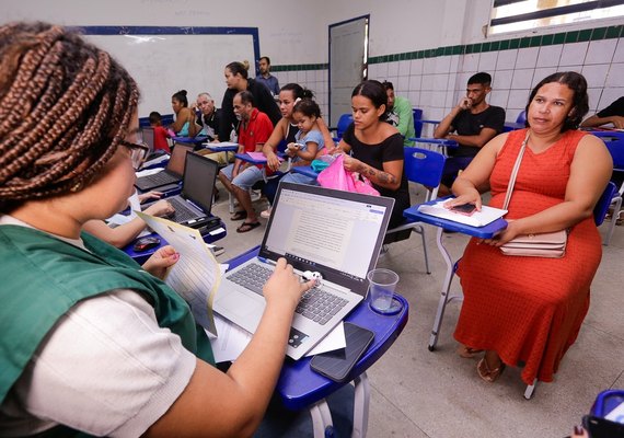 Justiça Itinerante leva mutirão de serviços à comunidade indígena em Palmeira dos Índios