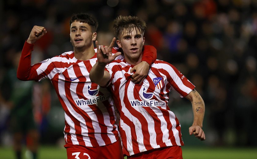 Atlético de Madrid leva susto, mas vira sobre o modesto Arenteiro na Copa do Rei