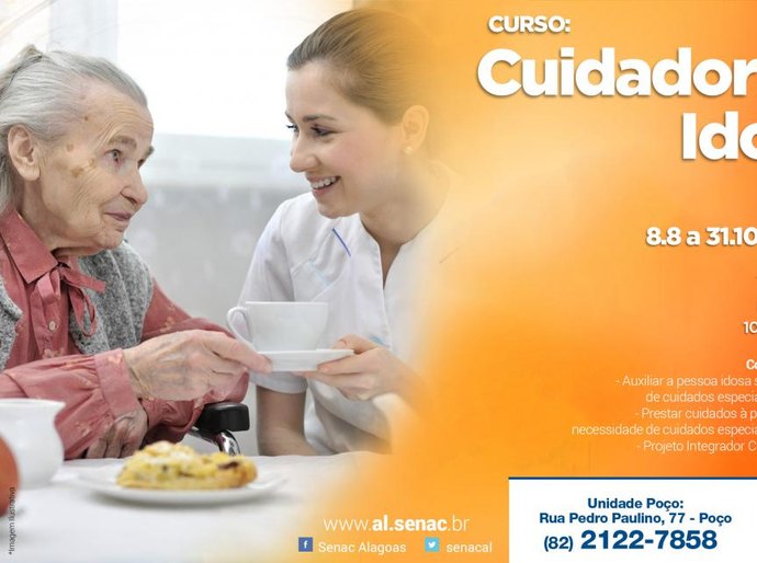 Cresce a procura por Cuidadores de Idosos