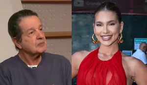 O jornalista Juca Kfouri e a influencer Virgínia Fonseca / Foto: reprodução