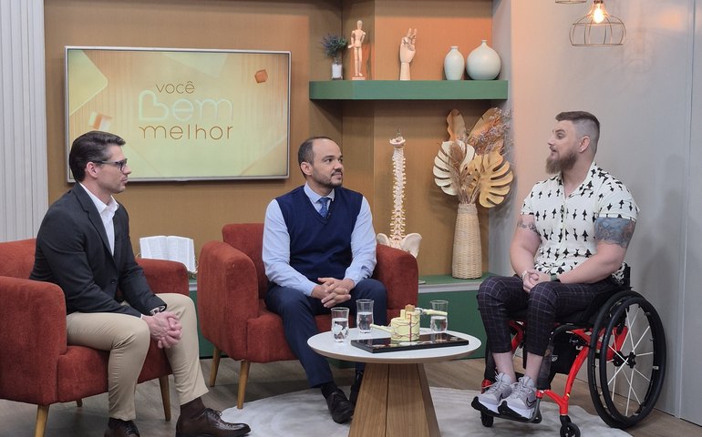 Paralímpico conta sua história de superação no Você Bem Melhor