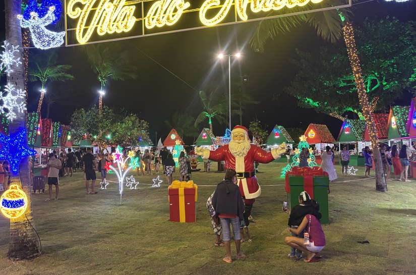 Vila de Natal impulsiona economia, lazer e reforça programação de fim de ano em Maceió