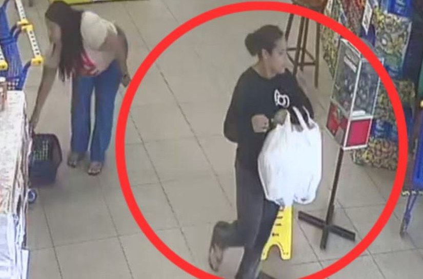 Polícia Civil divulga imagens de mulheres suspeitas de furtar supermercado em Arapiraca