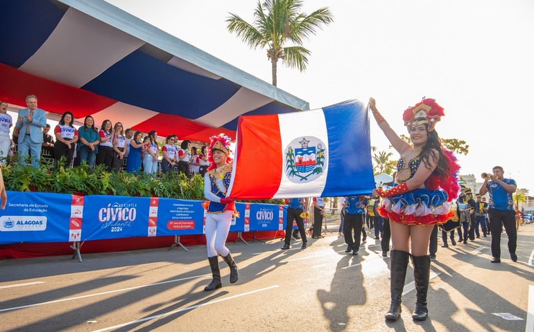 Desfile Cívico Estudantil celebra 208 anos de Alagoas e homenageia Nise da Silveira nesta terça-feira