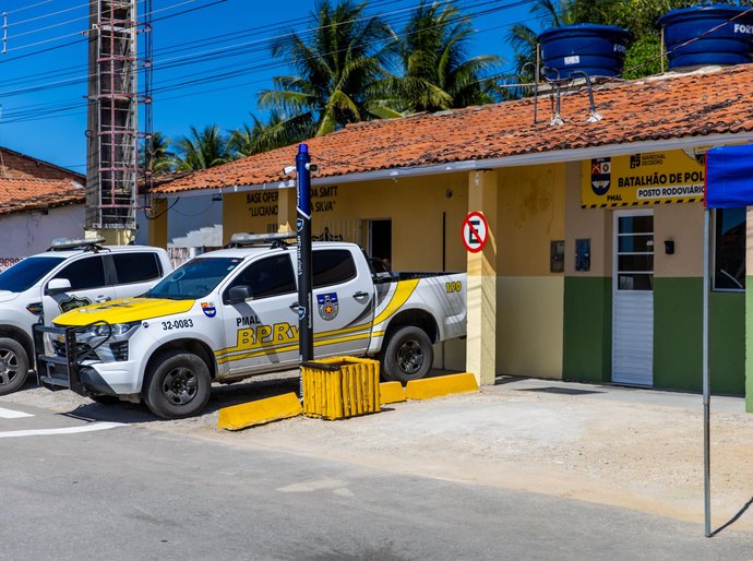 Polícia Militar inaugura nova base do Batalhão Rodoviário em Marechal Deodoro