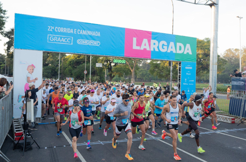 Estão abertas as inscrições para a 23ª Corrida do Hospital do GRAACC