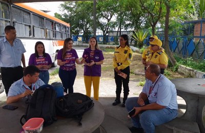 DMTT e Semuc atuam para conscientização de motoristas de ônibus