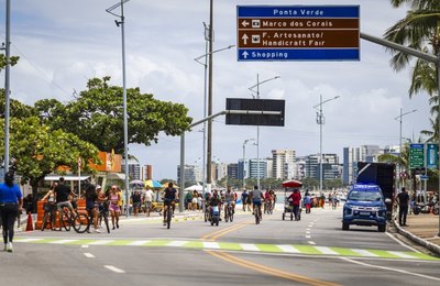 Rua Aberta movimenta economia e oferece diversão e lazer a maceioenses e turistas