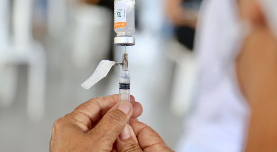 Aracaju antecipa segunda dose da Pfizer e amplia reforço vacinal contra Covid-19 / Foto: Divulgação/PMA