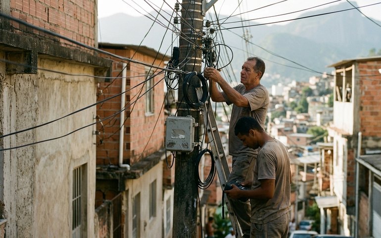 Exploração do sinal de internet por traficantes e milicianos já alcança 37 municípios do Estado do Rio