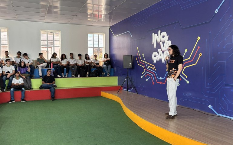 Centro de Inovação do Jaraguá recebe estudantes do Ifal para imersão em tecnologia e empreendedorismo