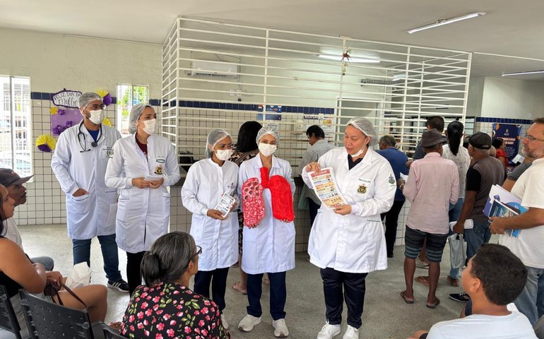Saúde de Maceió intensifica ações de prevenção e combate à tuberculose