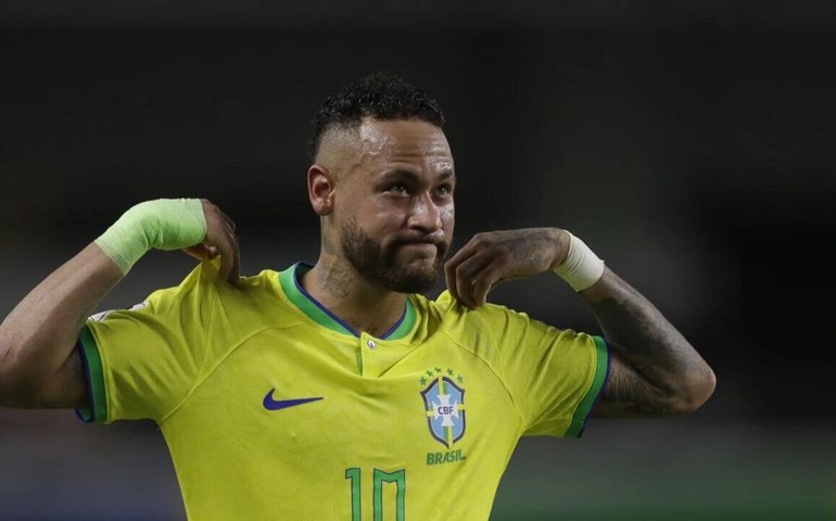 Neymar fica de fora da 1ª convocação de Ancelotti como técnico da Seleção Brasileira