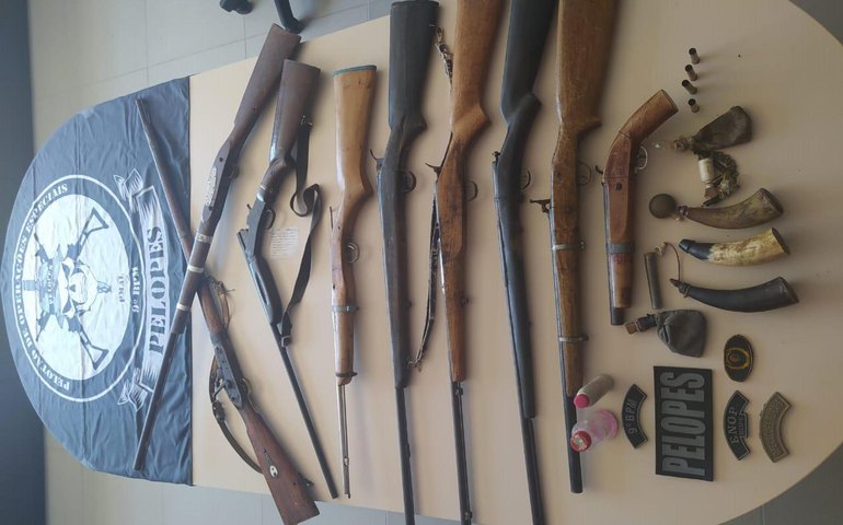 Operação integrada no Sertão termina com três prisões e nove armas de fogo retiradas das ruas