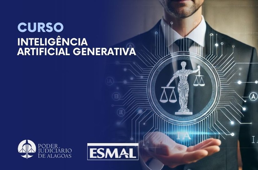 Esmal promoverá curso sobre inteligência artificial generativa para magistrados e servidores