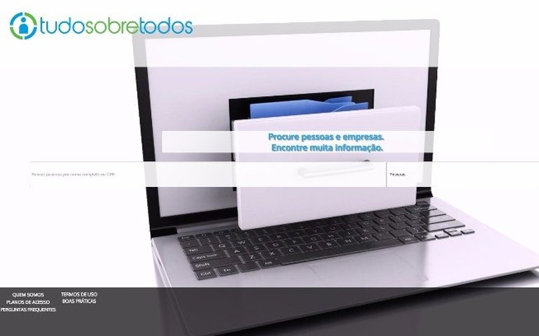 &#8216;Tudo Sobre Todos&#8217;: site vende dados pessoais e mostra até endereço no mapa