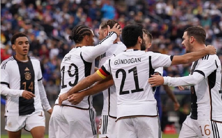 Alemanha faz 3 nos EUA fora de casa na estreia do técnico Julian Nagelsmann