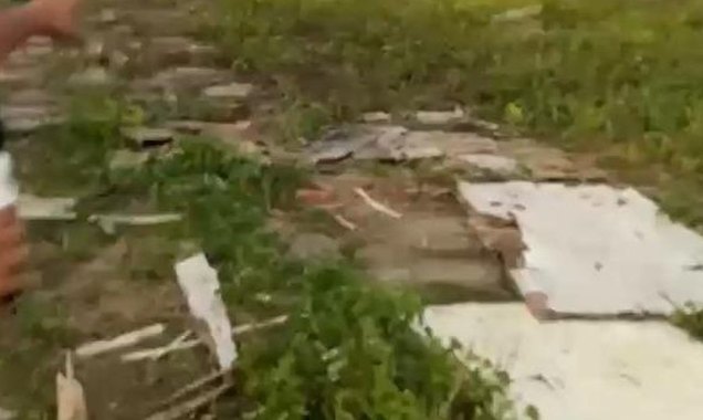 Estádio prometido em União dos Palmares segue abandonado às margens da BR-104. Obra deveria ter sido entregue em maio de 2024. - Foto: Reprodução/Instagram