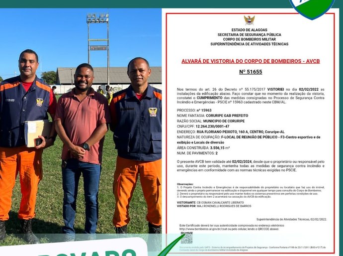 Gerson Amaral tem laudos aprovados para jogos com público da Copa Alagoas e do Estadual Série B 2022