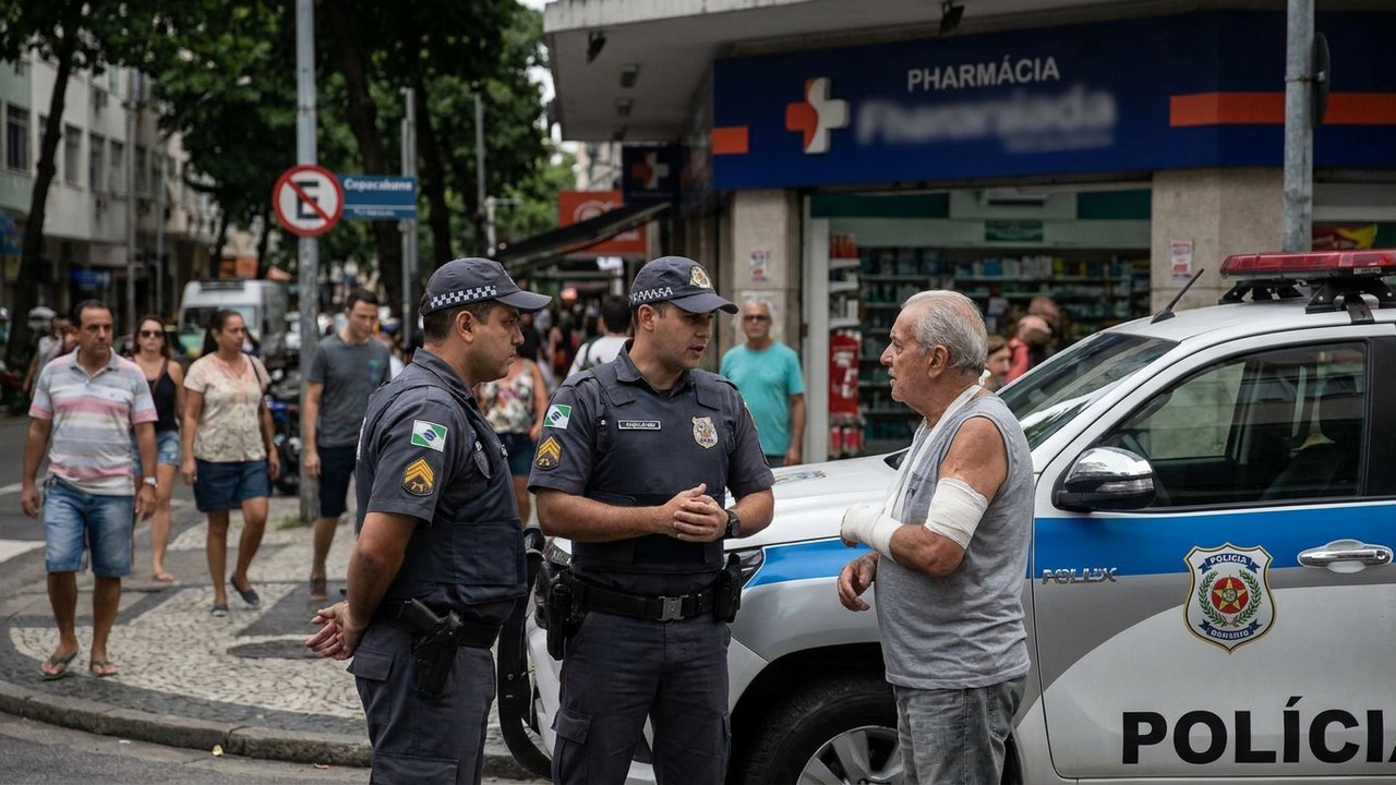 Polícia investiga agressão a idoso em Copacabana; vítima relata motivação política