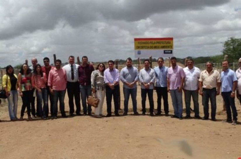 Governo União e Trabalho, fecha local onde funcionava o lixão de Craíbas