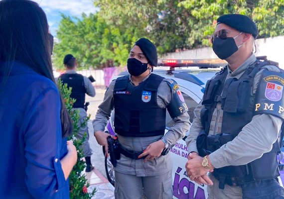 #AgostoLilás &#8211; PM já protegeu 1.207 mulheres vítimas de violência em Maceió e Arapiraca