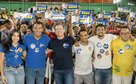 Deputado que mais destinou recursos para o esporte e o lazer em AL, Marx reforça compromisso com Maceió em evento com Siderlane Mendonça