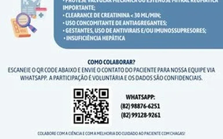 Profissionais da saúde podem colaborar em pesquisas sobre AVC e Trombose