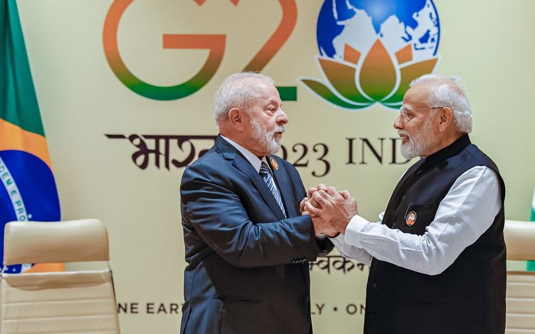 Lula e primeiro-ministro da Índia conversam sobre tarifaço dos EUA