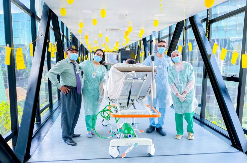 Hospital da Cidade promove passeio terapêutico para pacientes de longa internação