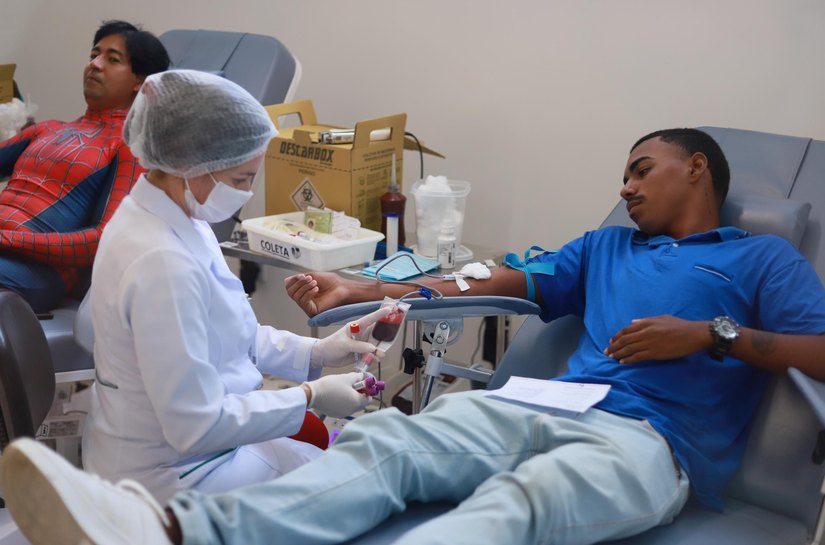 Hemoal leva equipe itinerante para coletar sangue em Coruripe nesta quinta (12)