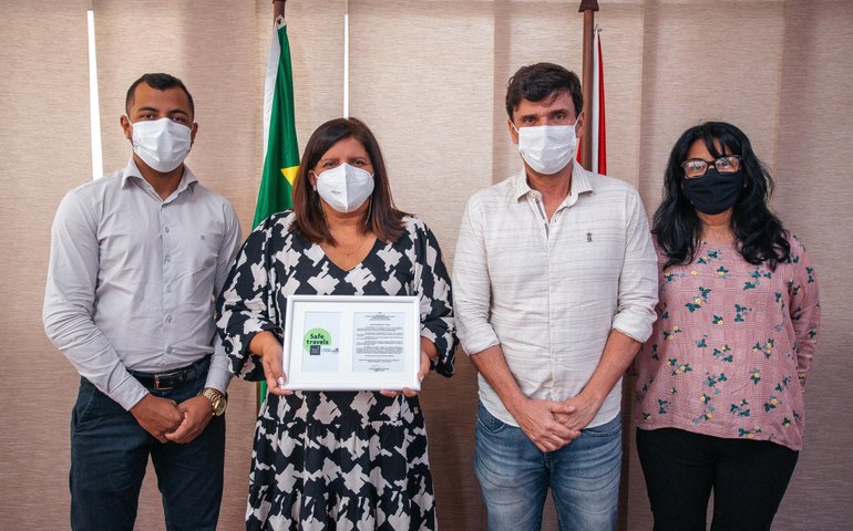 Sedetur entrega selo internacional de turismo seguro para Delmiro Gouveia 