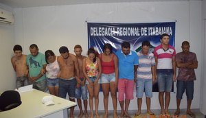 18 presos Operação Baixada