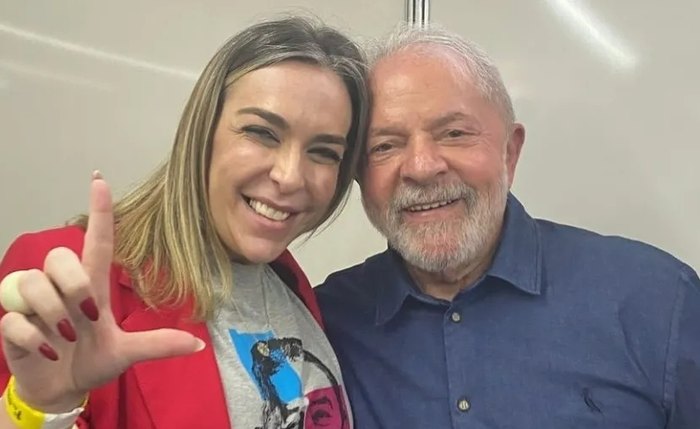 Lula e Roberta Luchsinger