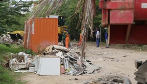 descarte irregular de lixo