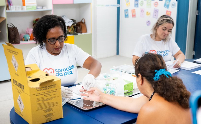 Corações da Paz nas Escolas leva diversos serviços gratuitos a Arapiraca