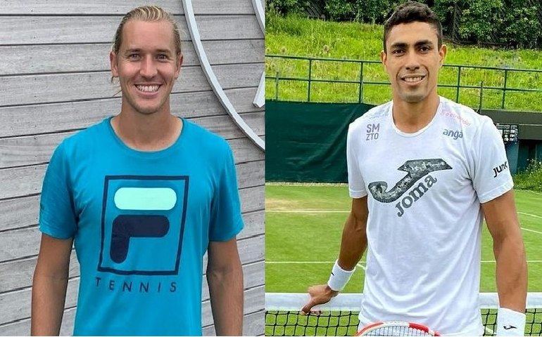 Monteiro e Matos perdem nas duplas e Luisa Stefani fica sem parceira na Austrália